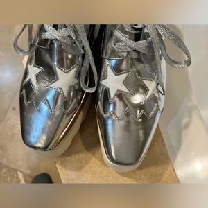 Stella McCartney Elyse platform Star Derby sneakers size 37.5   Like new